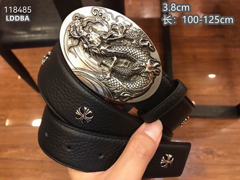 Chrome Hearts belt 38mmX100-125cm 8L12